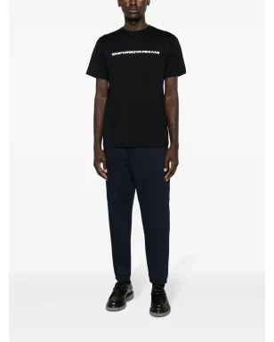 Emporio Armani ロゴプリント コットン Tシャツ - ホワイト - サムネイル2