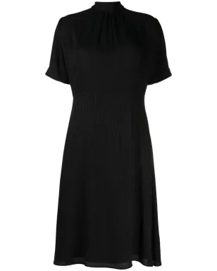 Givenchy 4Gジャカード シルク ミディドレス - ブラック - サムネイル1