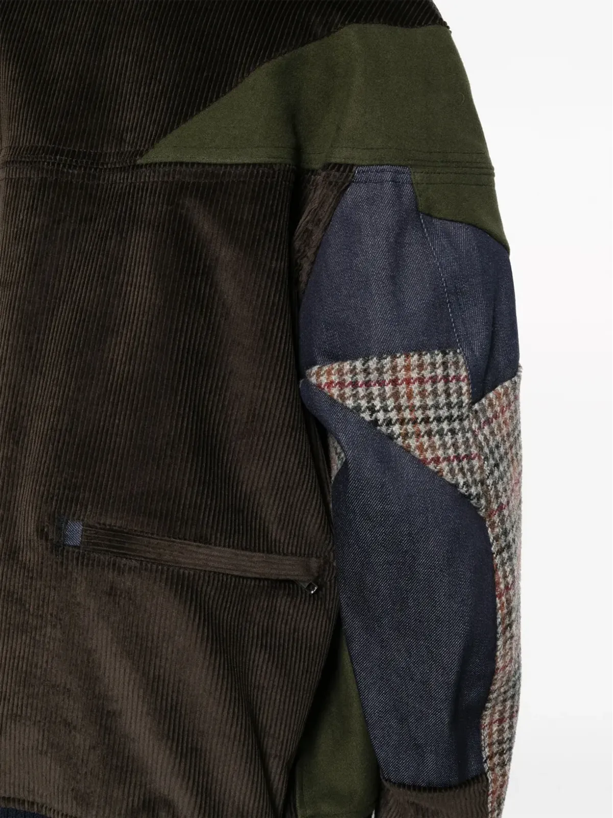 Baracuta パッチワークデザイン ボンバージャケット - 画像5