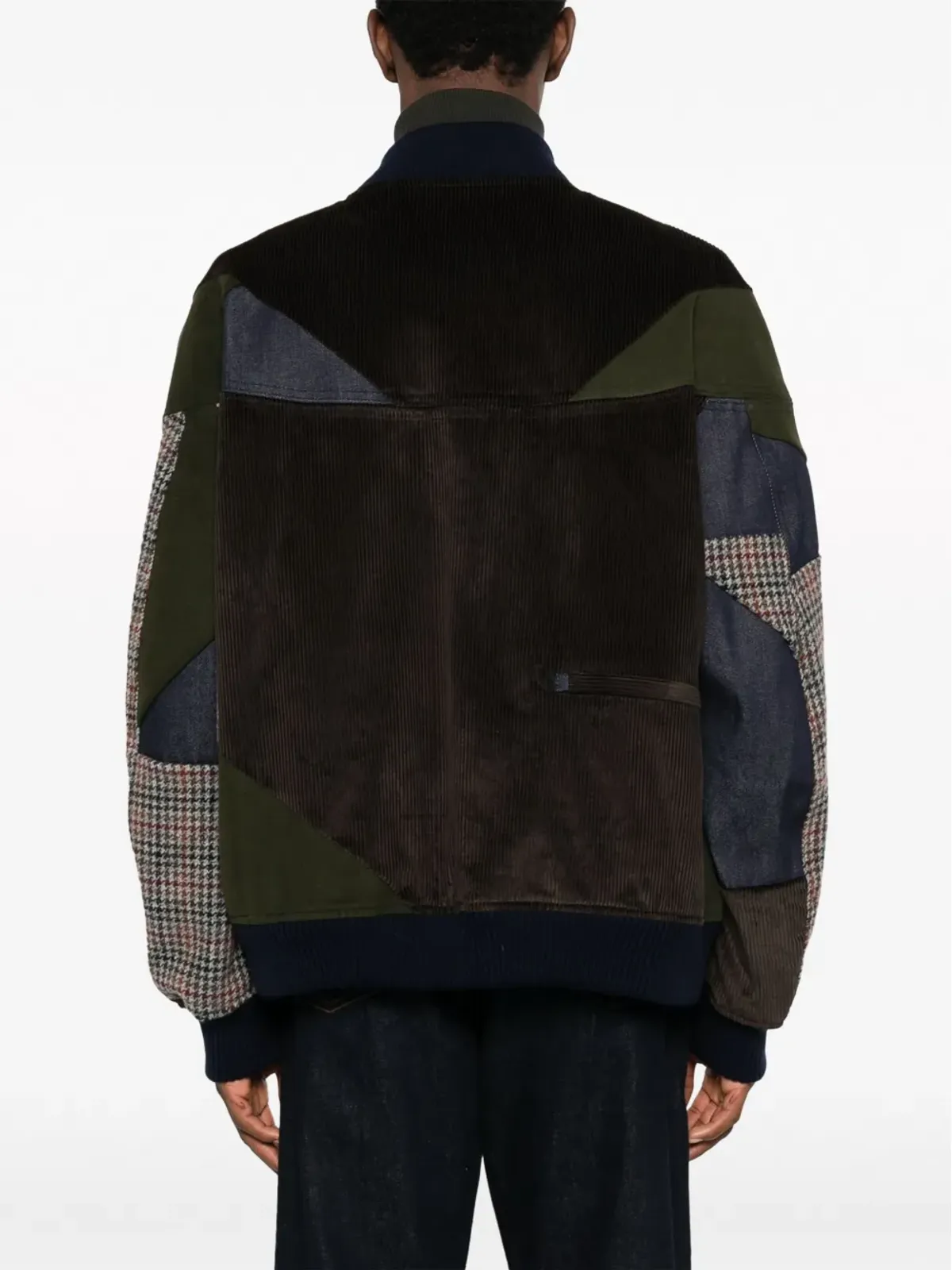 Baracuta パッチワークデザイン ボンバージャケット - 画像4