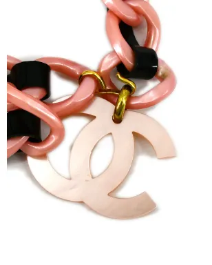 CHANEL ビンテージ 1994 CCチェーンベルト - ブラック - サムネイル2
