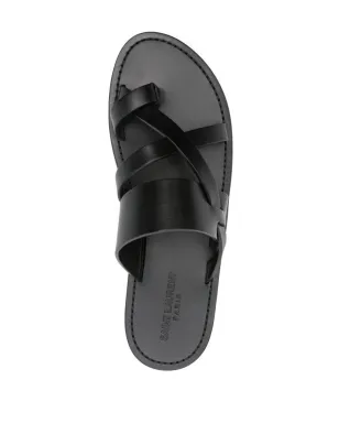 Saint Laurent Culverスライド - ブラック - サムネイル4