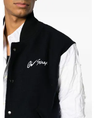Greg Lauren スローガン刺繍ボンバージャケット - サムネイル5