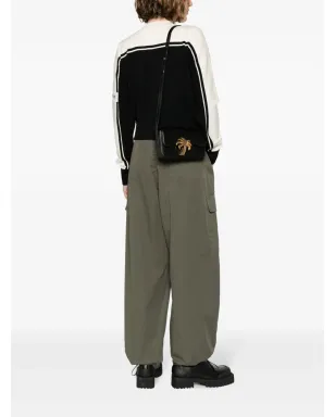 Palm Angels Palm Beach レザー クロスボディバッグ - ブラック - サムネイル2