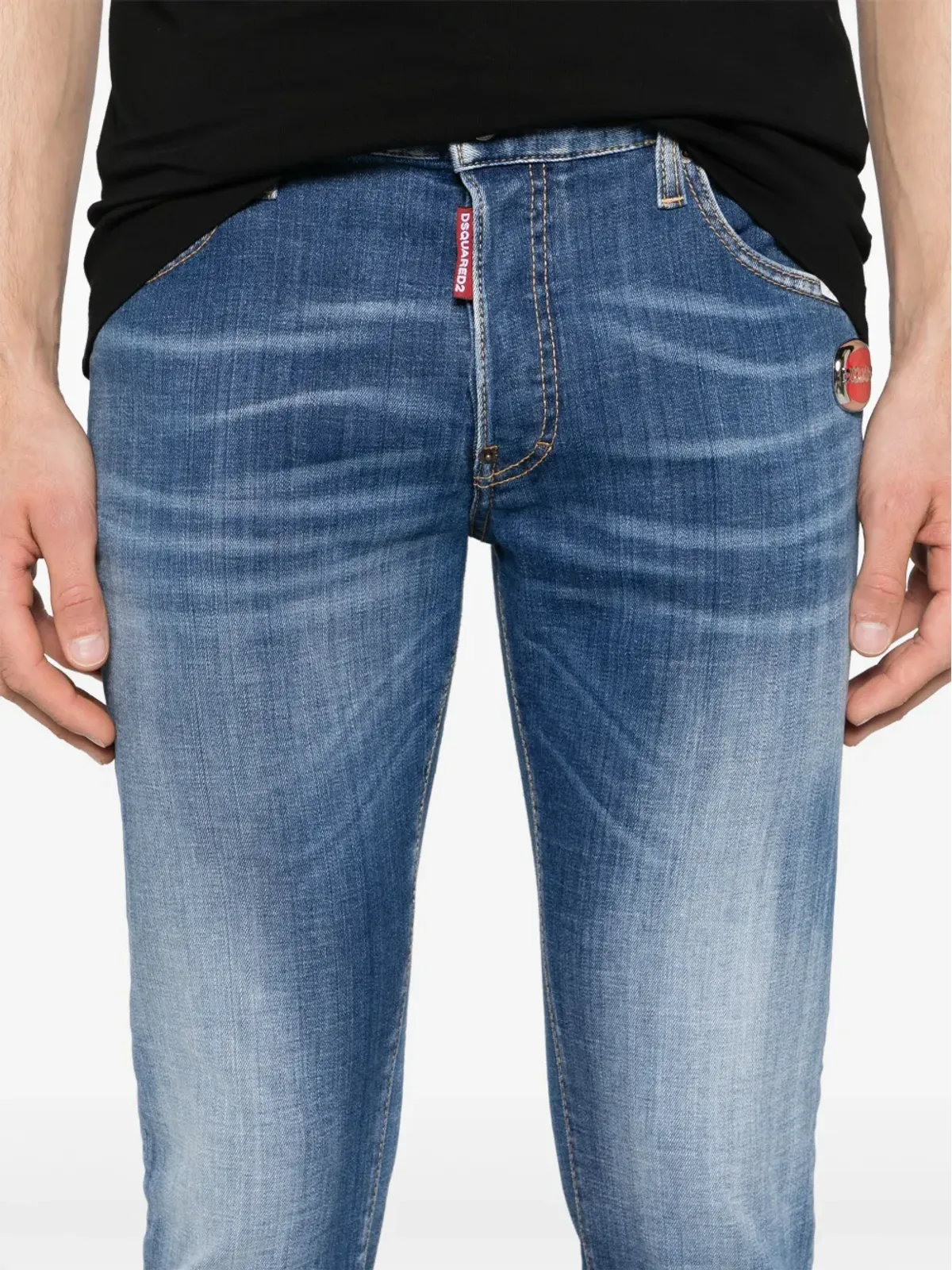 DSQUARED2 クールガール スリムレッグ ジーンズ - 画像5