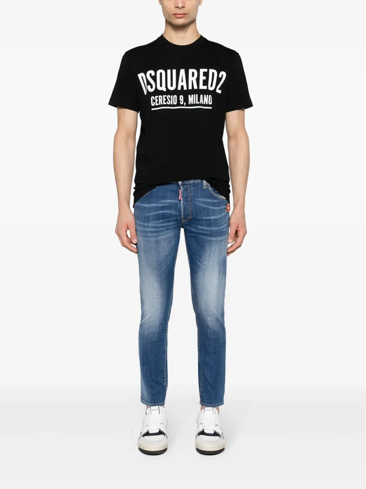 DSQUARED2 クールガール スリムレッグ ジーンズ - 画像2