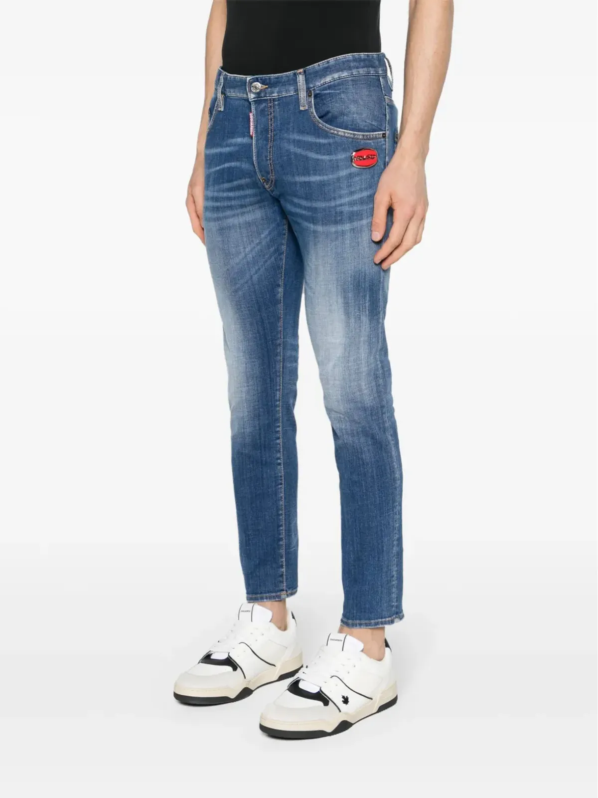 DSQUARED2 クールガール スリムレッグ ジーンズ - 画像3