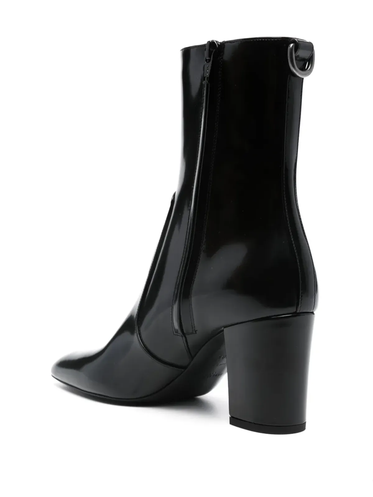 Saint Laurent XIV レザー アンクルブーツ - 画像3