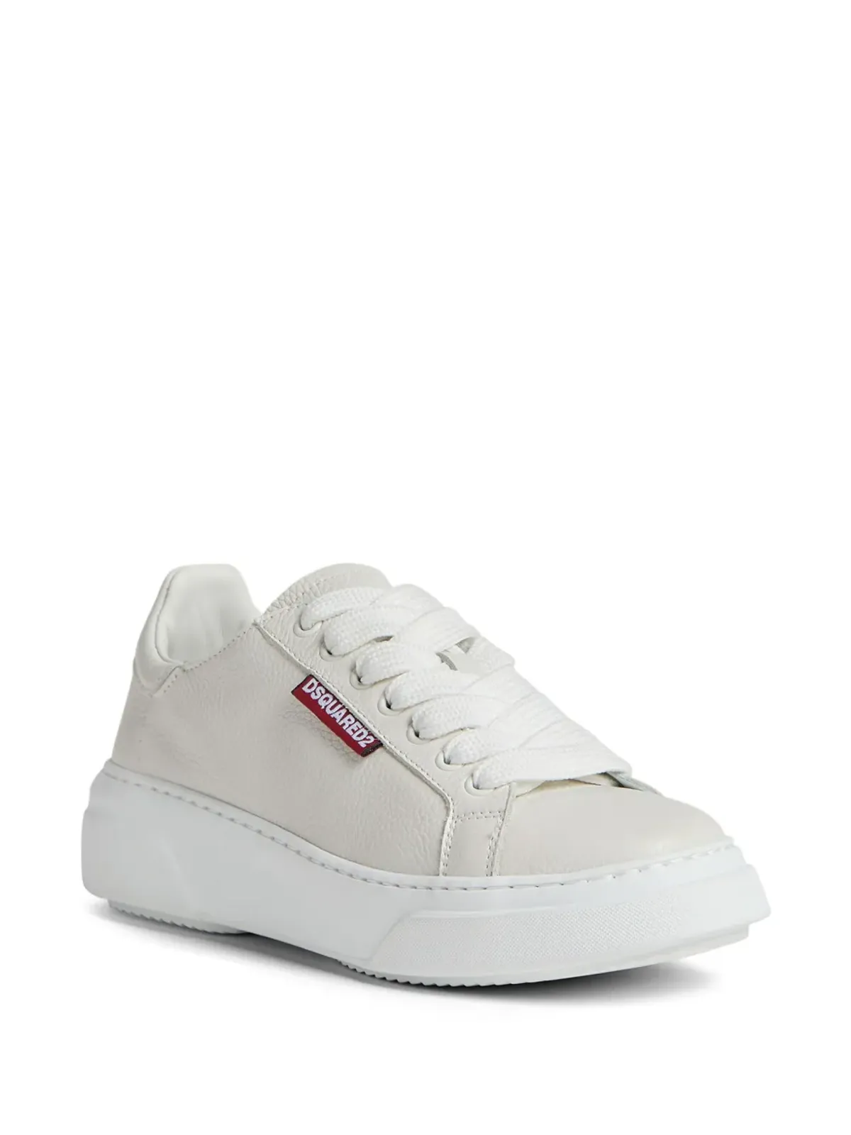 DSQUARED2 ロゴエンボス レースアップ スニーカー - 画像2