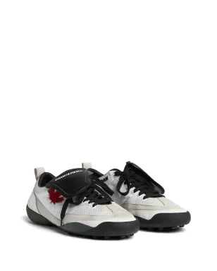 DSQUARED2 メープルリーフ レザー スニーカー - ニュートラルカラー - サムネイル2