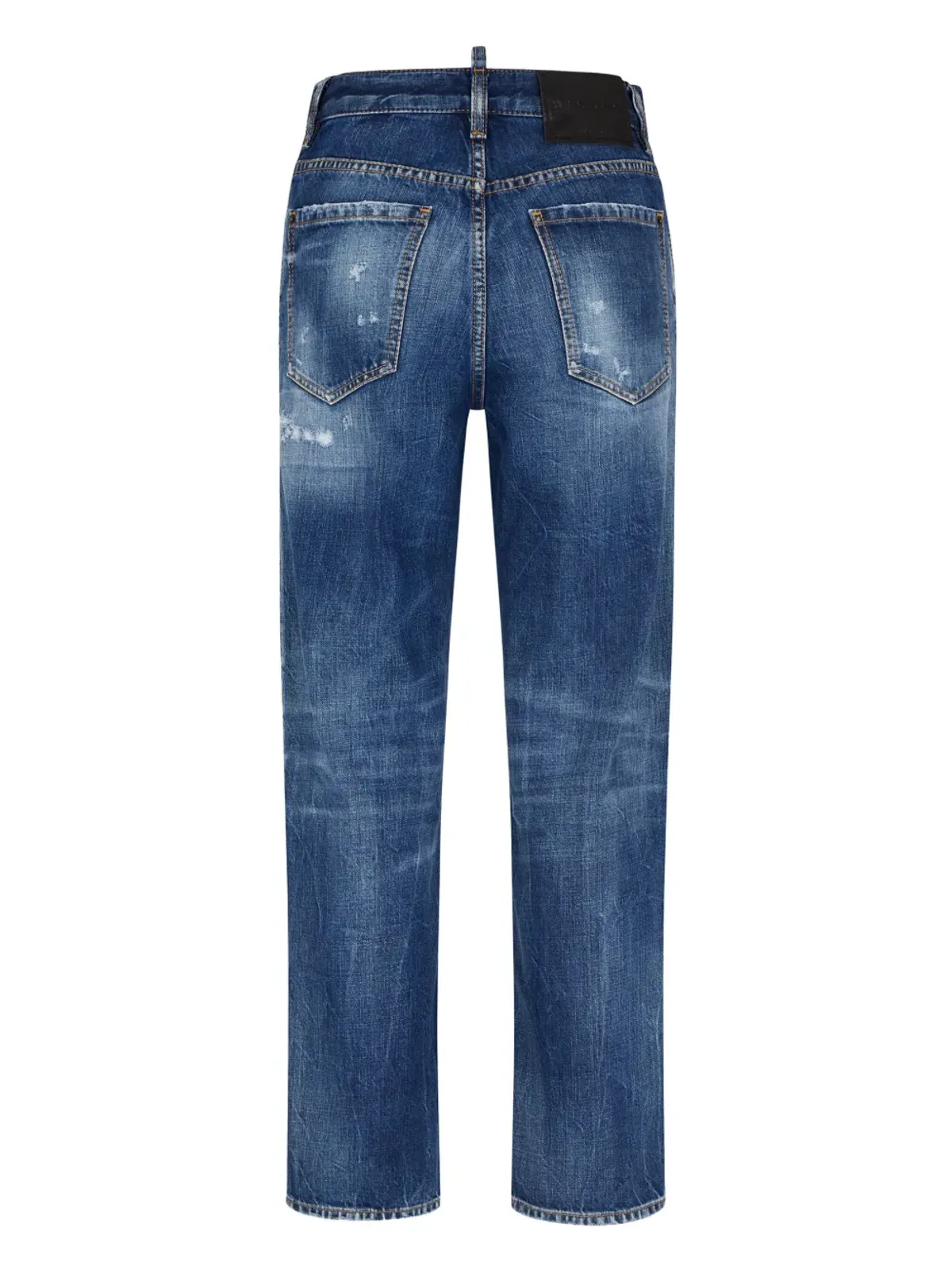 DSQUARED2 リップドストレートレッグ ジーンズ - ブルー - 画像2