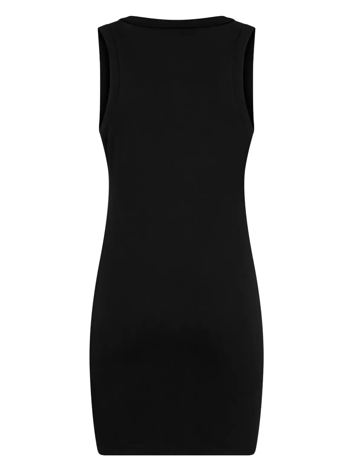DSQUARED2 ロゴ入りコットンミニドレス ブラック - 画像2