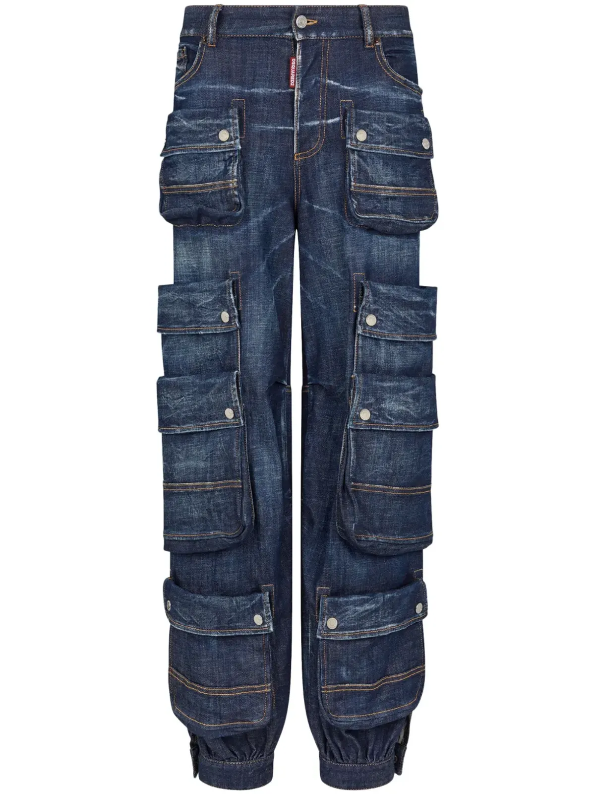 DSQUARED2 テーパードカーゴポケットジーンズ - 画像1