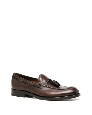 Fratelli Rossetti タッセルディテール レザー ローファー ブラウン - サムネイル2