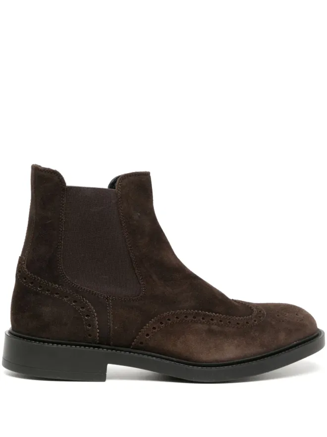 Fratelli Rossetti Fratelli Rossetti カットアウトディテール スエード ブーツの商品画像