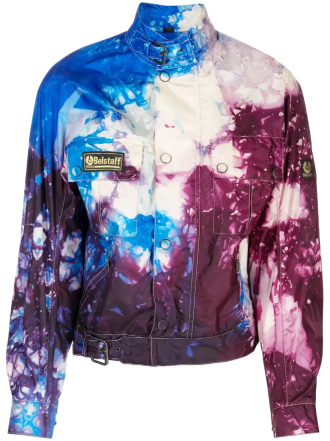Stain Shade Stain Shade グラフィックプリント パッチディテール ジャケットの商品画像