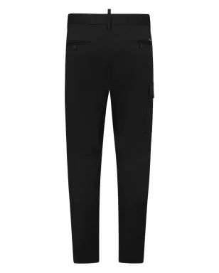 DSQUARED2 セクシーなカーゴパンツ ブラック - サムネイル2