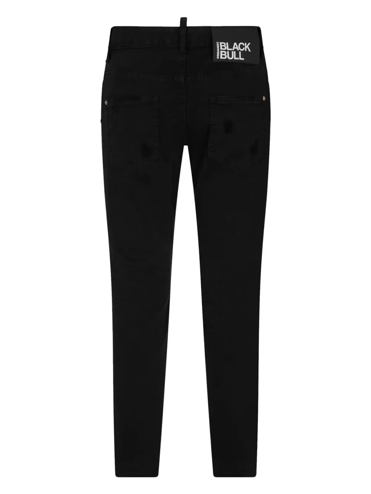 DSQUARED2 Black Bull スリムカット ダメージ加工ジーンズ - 画像2
