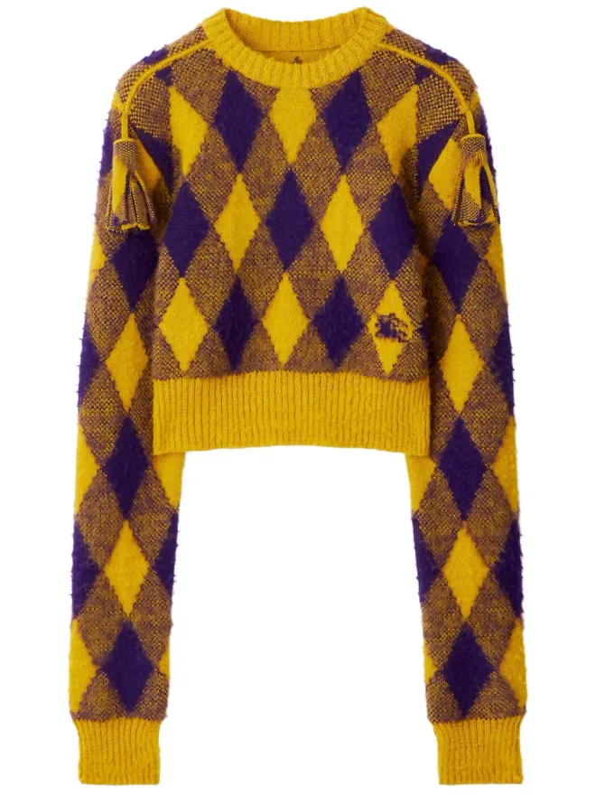 Burberry Burberry エクスキューシャン Knightモチーフ ウールセーターの商品画像