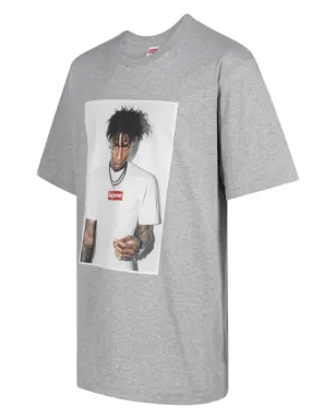 Supreme NBA Youngboy FW23 Heather Grey T-shirt - サムネイル3