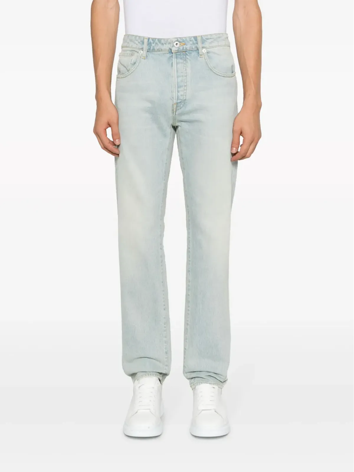 Kenzo ロゴパッチ付きスリムフィットジーンズ - 画像3