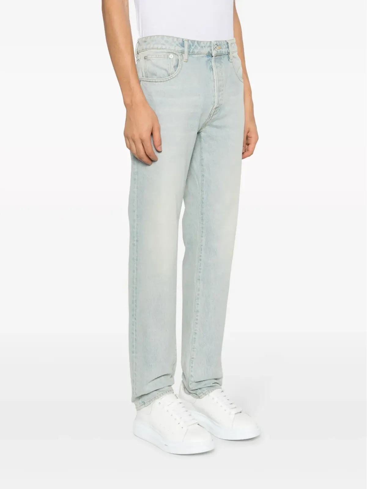Kenzo ロゴパッチ付きスリムフィットジーンズ - 画像4
