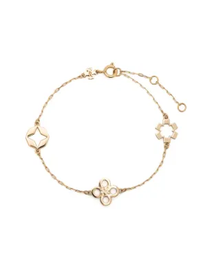 Tory Burch Kira Clover ブレスレット - ゴールド - サムネイル1
