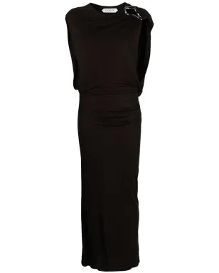 Lanvin ブローチディテール マキシドレス - サムネイル1