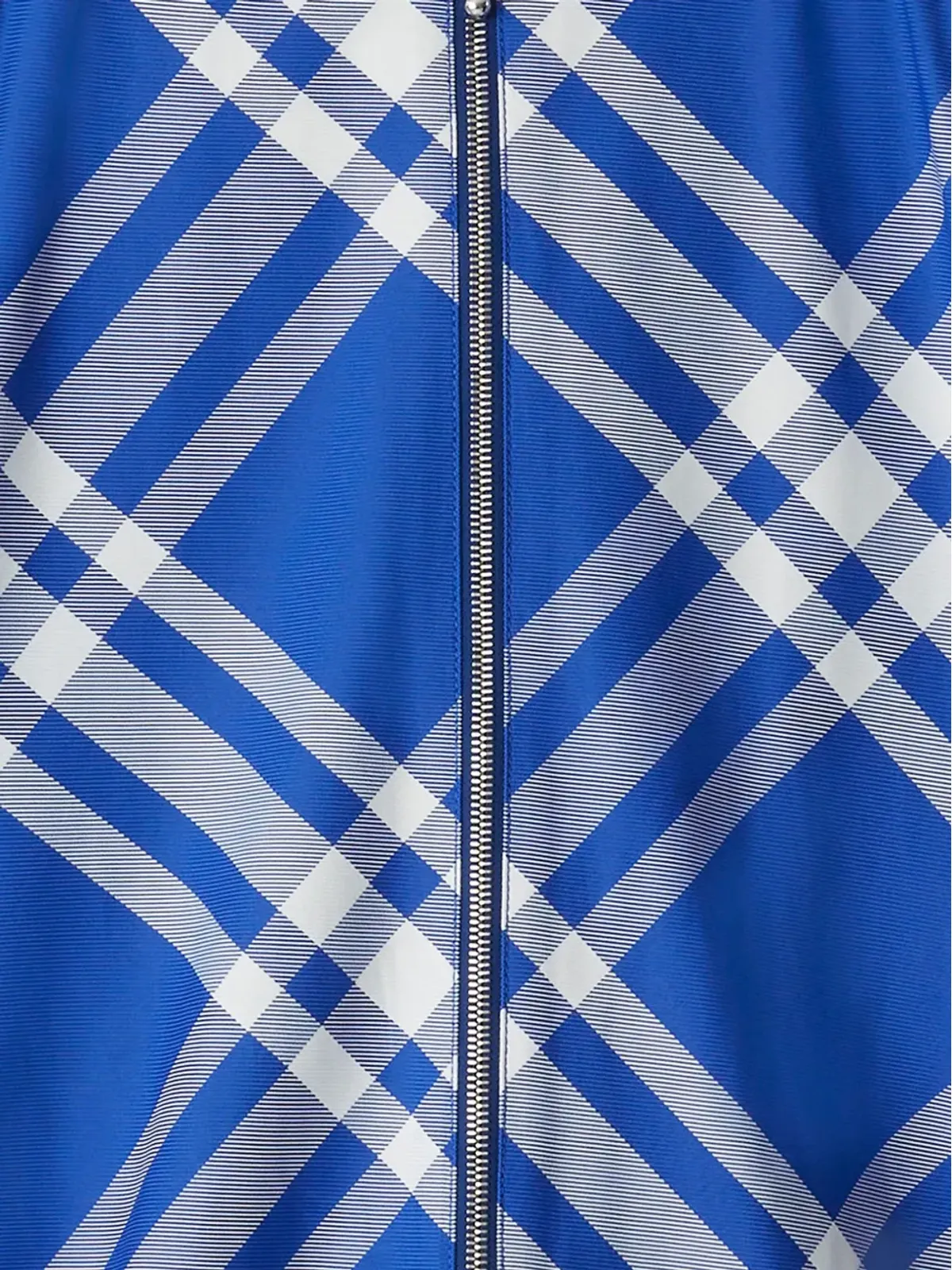 Burberry チェック柄フード付きジャケット - 画像2