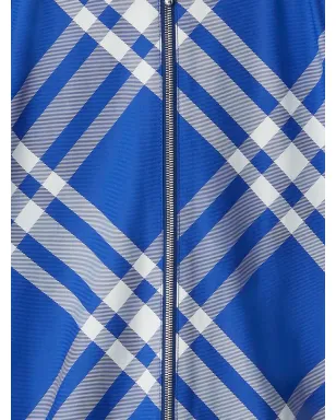 Burberry チェック柄フード付きジャケット - サムネイル2
