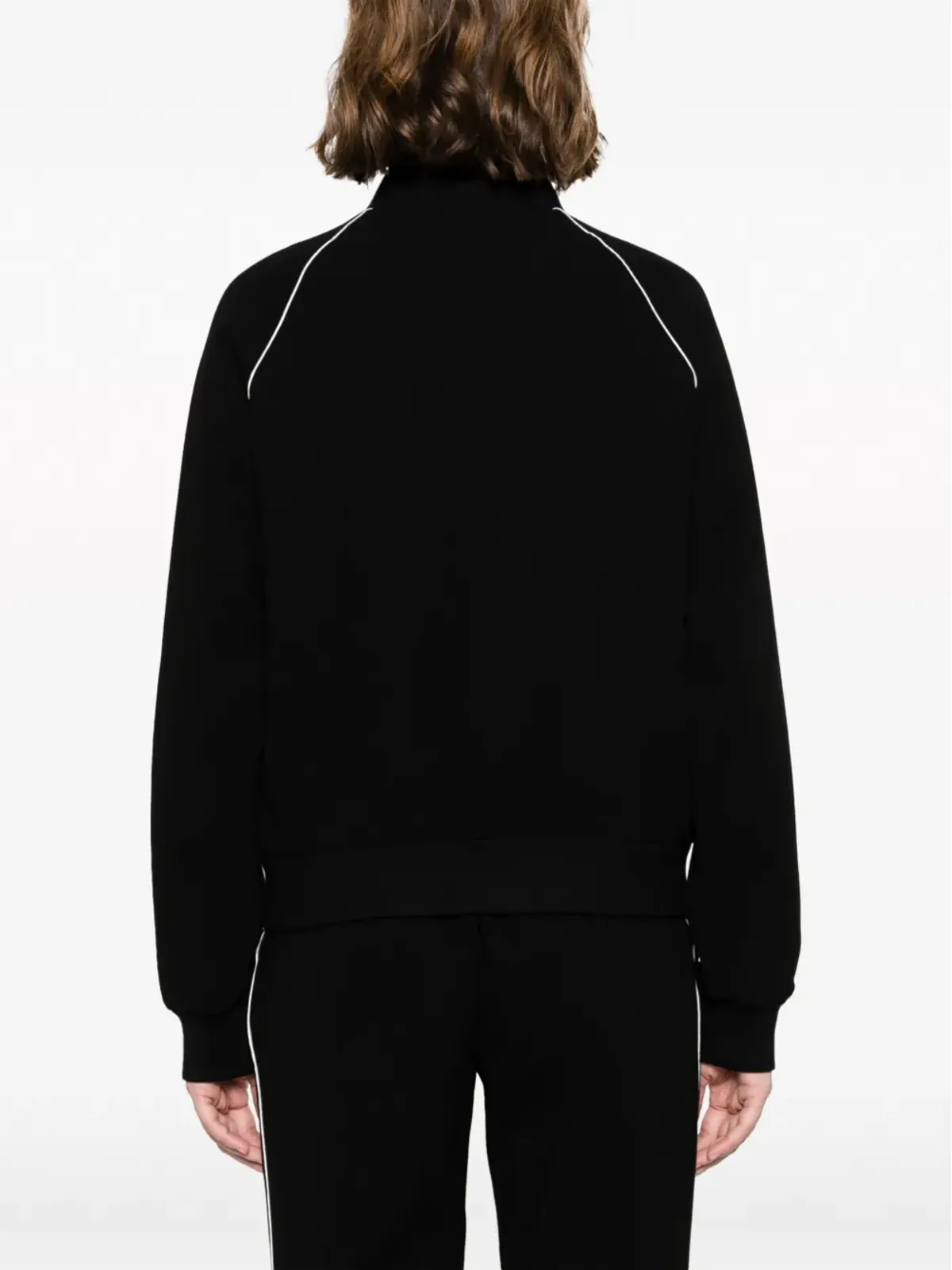 Tory Burch クレープ トラックジャケット - Black - 画像4
