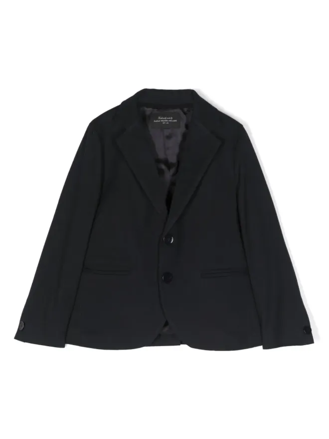 Paolo Pecora Kids Paolo Pecora Kids ノッチドラペル・シングルブレストブレザーの商品画像