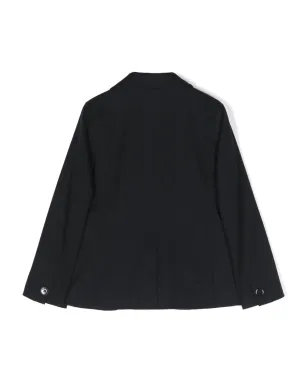 Paolo Pecora Kids ノッチドラペル・シングルブレストブレザー - サムネイル2