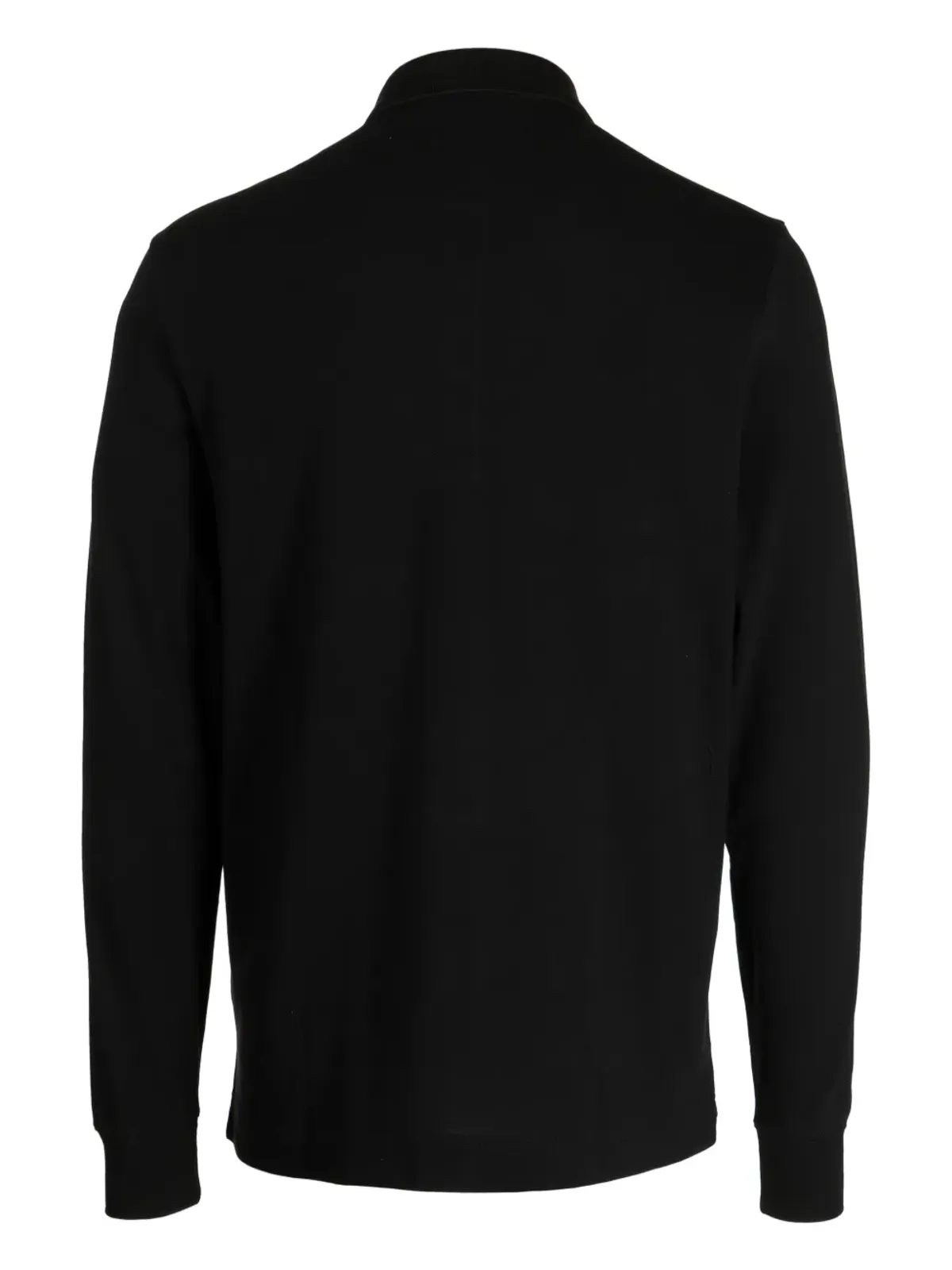 Lacoste ロゴパッチ付き長袖ポロシャツ - 画像2