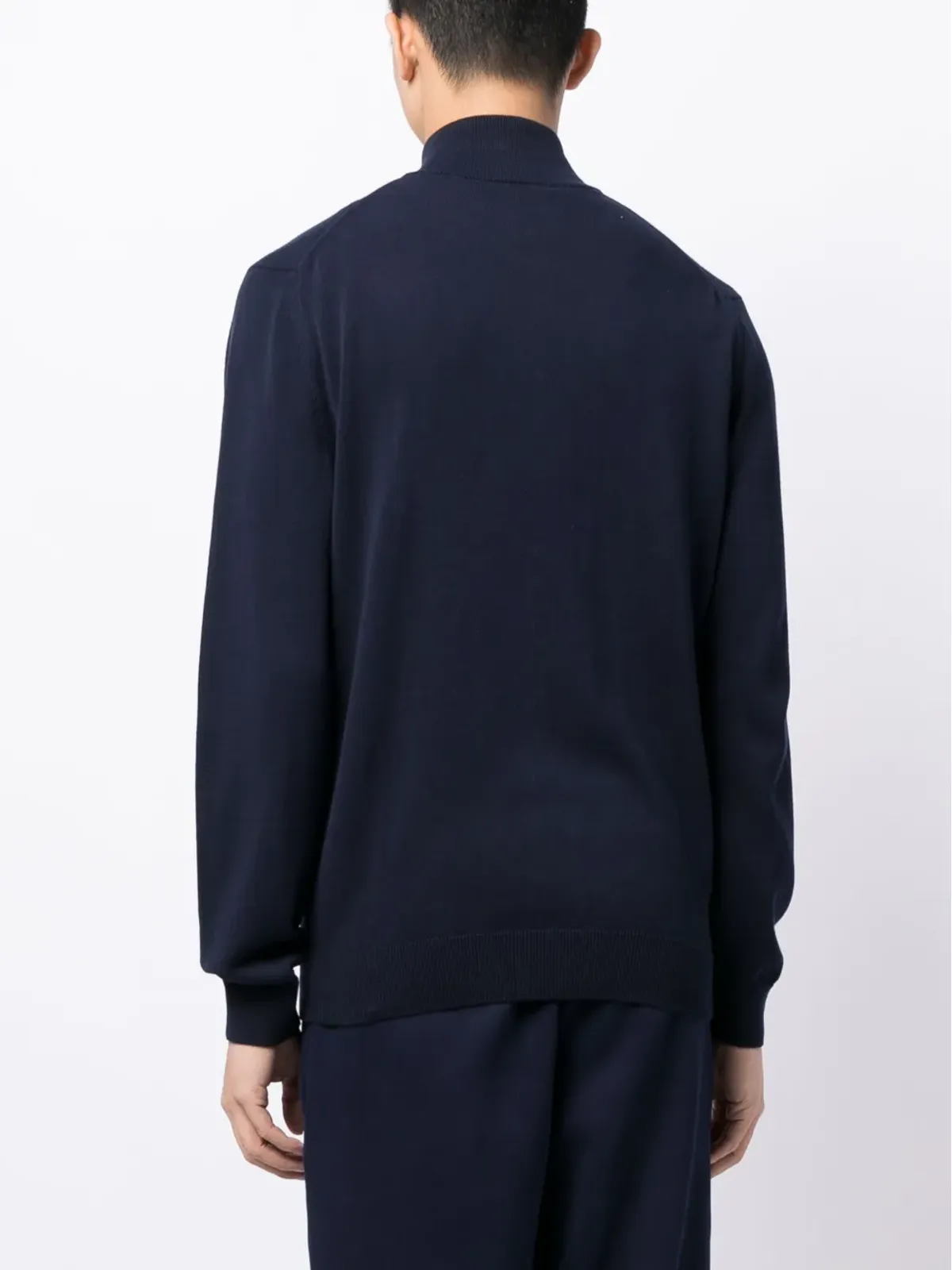 Lacoste クロコダイル ロゴパッチ カーディガン - 画像4