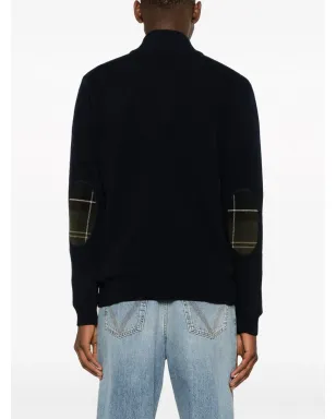 Barbour ファネルネックジップアップ ウールセーター - サムネイル4