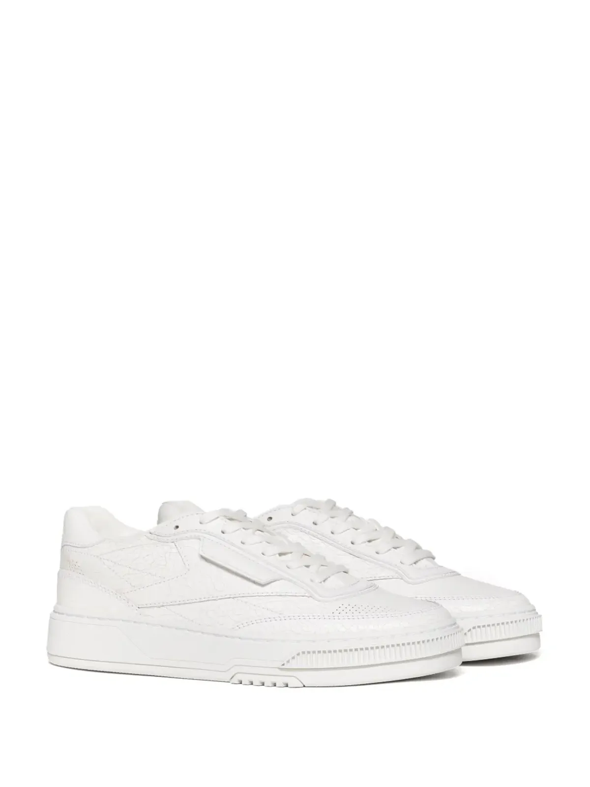 Reebok LTD クラブ C Ltd クラックドレザー スニーカー - ホワイト - 画像2