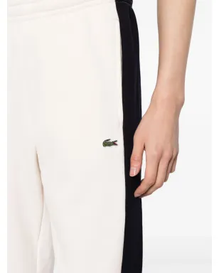 Lacoste ロゴ刺繍 カラーブロック トラックパンツ - White - サムネイル5