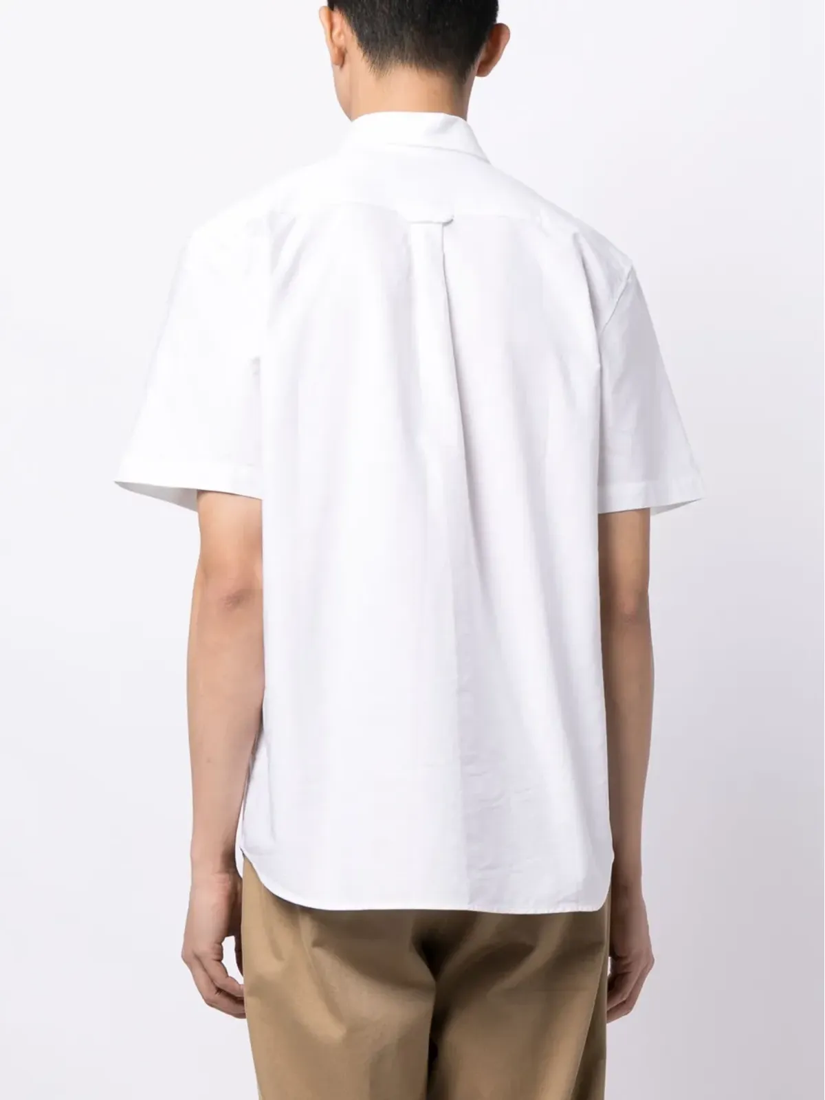Lacoste クロコダイル ロゴパッチ 半袖シャツ - 画像4