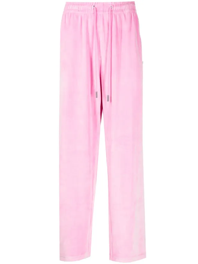TEAM WANG design TEAM WANG design Sparkles straight-leg trousers - Pinkの商品画像