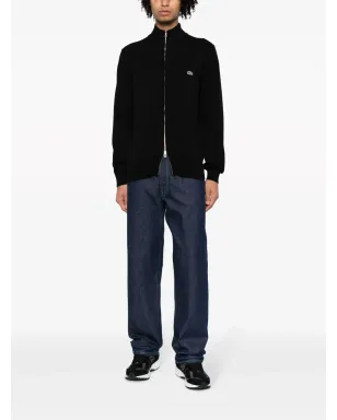 Lacoste ロゴパッチジップアップカーディガン - サムネイル2