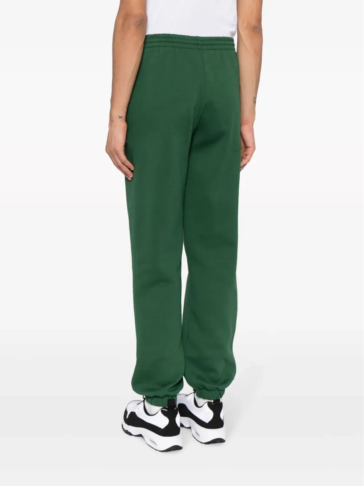 Lacoste ロゴパッチ コットン混紡 トラックパンツ - 画像4