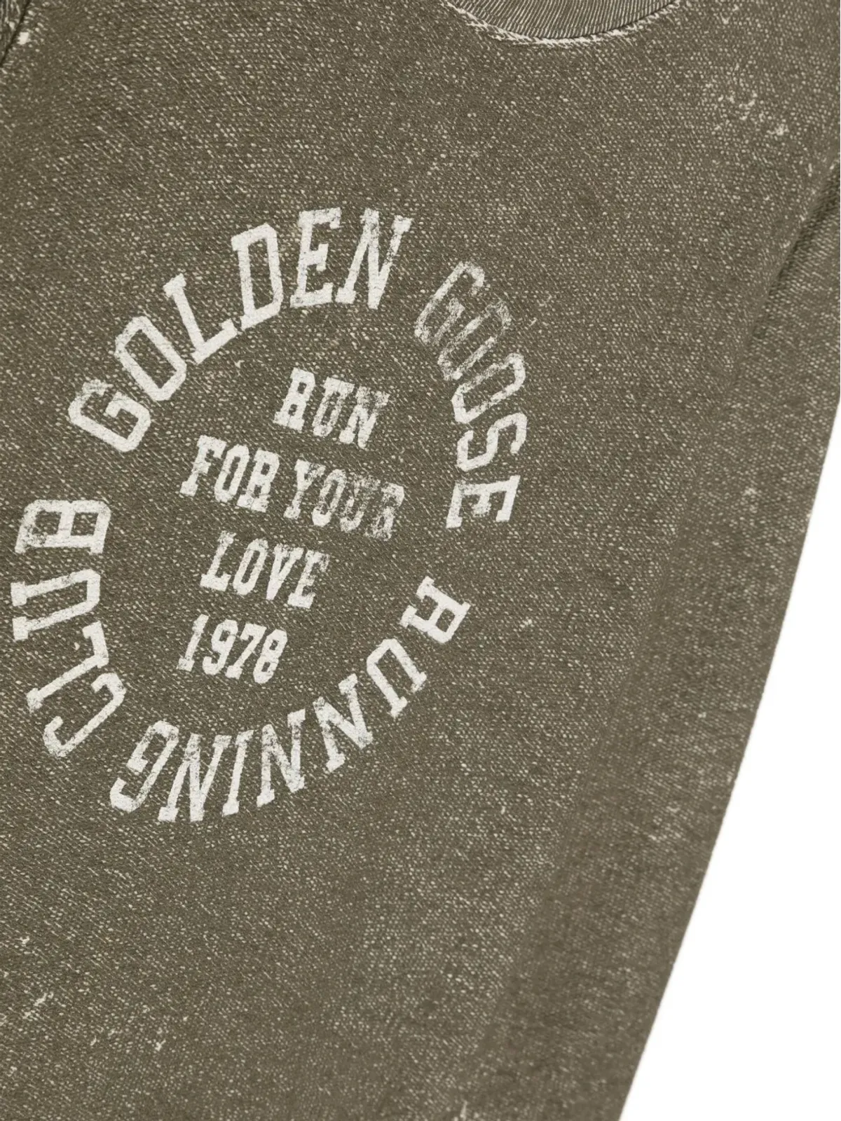 Golden Goose Kids ロゴプリントフェードスウェットシャツ - 画像3