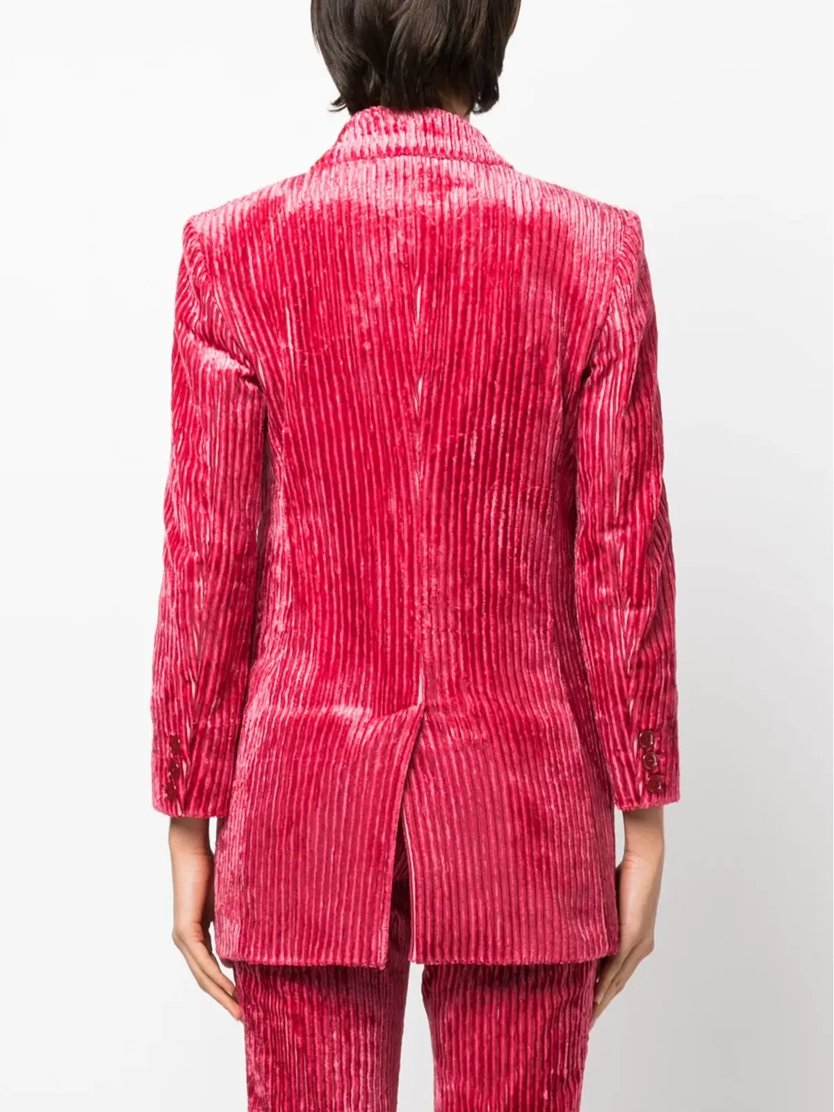 ISABEL MARANT Dita ダブルブレスト コーデュロイ ブレザー - Pink - 画像4