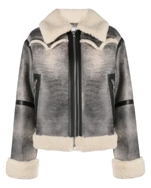STAND STUDIO Lessie faux-shearling jacket - サムネイル1