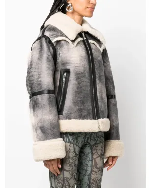 STAND STUDIO Lessie faux-shearling jacket - サムネイル3