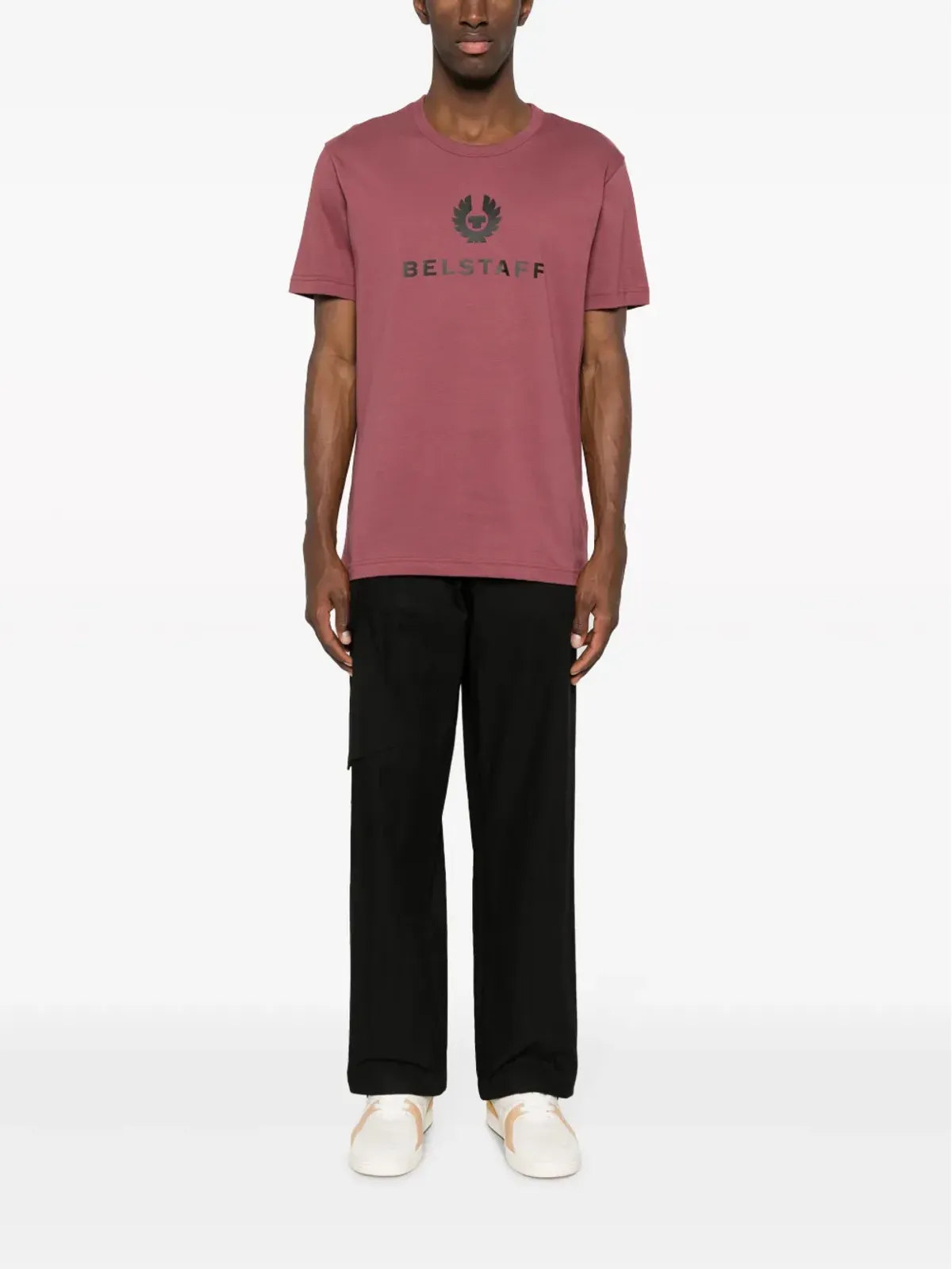 Belstaff ロゴプリント コットン Tシャツ - 画像2
