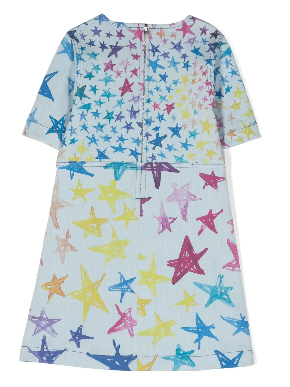 Stella McCartney Kids 星柄コットンのドレス - 画像2