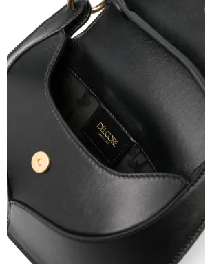 Del Core ロゴ刻印レザーショルダーバッグ - サムネイル5
