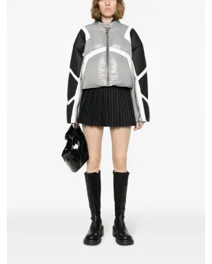 Khrisjoy Khris Crop Biker ダウンジャケット - グレー - サムネイル2